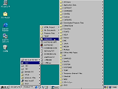 ［>>］ボタンをクリックするだけで、こんな風にファイルがブラウズできる
